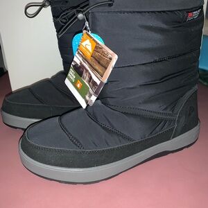 Ozark Trail Men's Puffer Snow Boots Size 10